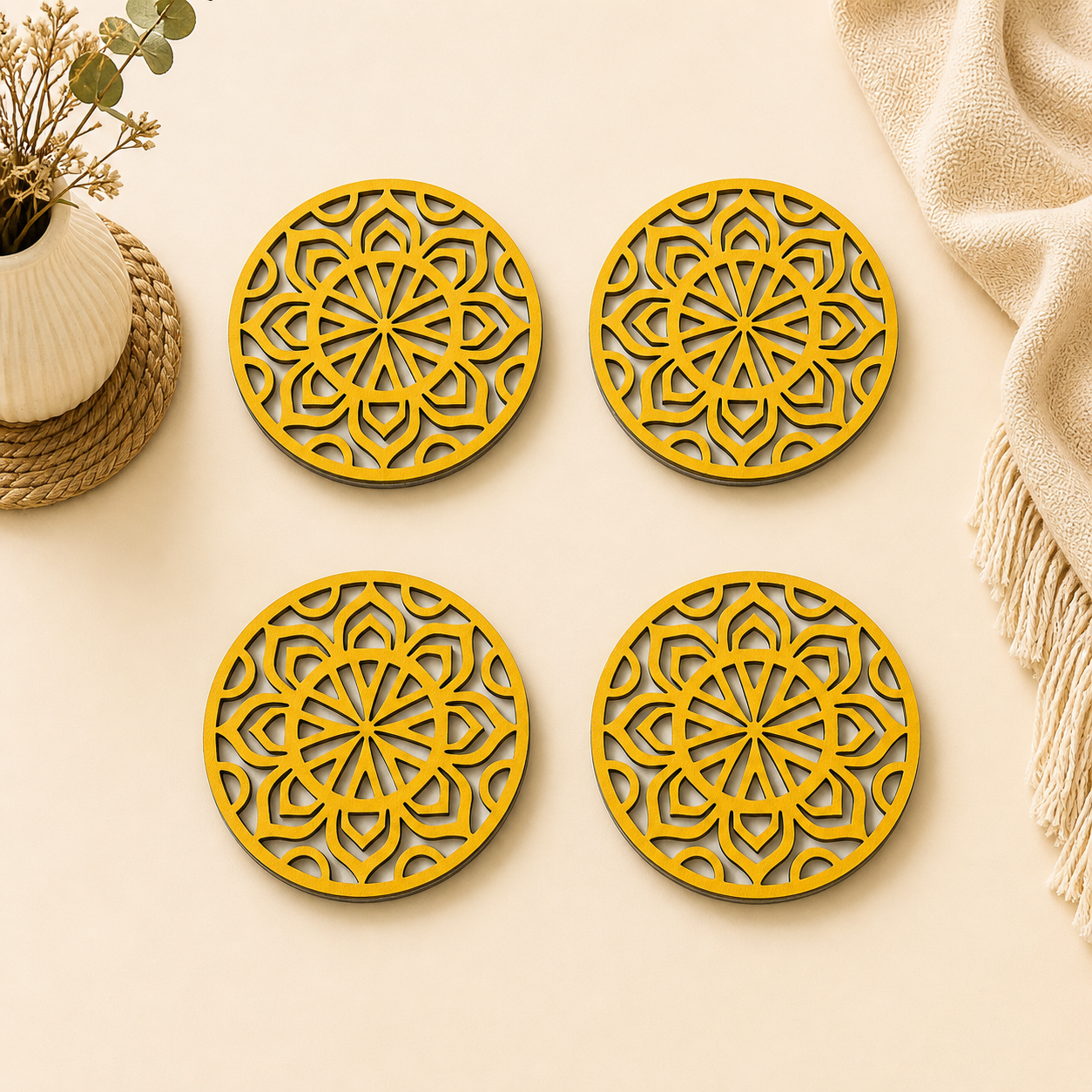 Sacred Wholeness Coaster Set